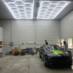 Custom light installation