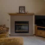 Custom fireplace