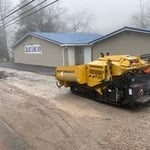 Nice new parking lot
