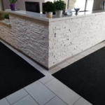 Brick Veneer during the day