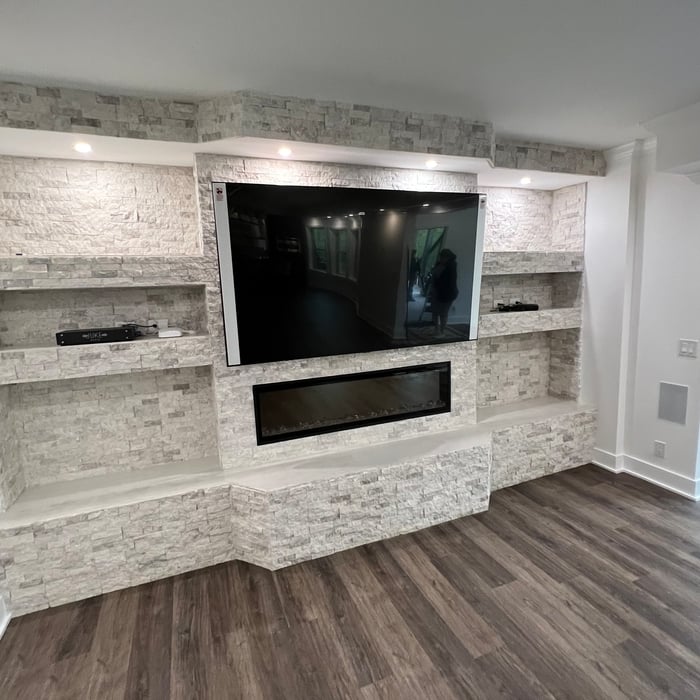 Basement From studs to Finished