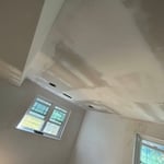 Bedroom Ceiling Drywall Installation