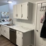 Full wall backsplash