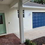 porch area before framing and screen