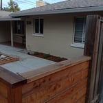 After exterior unit painting