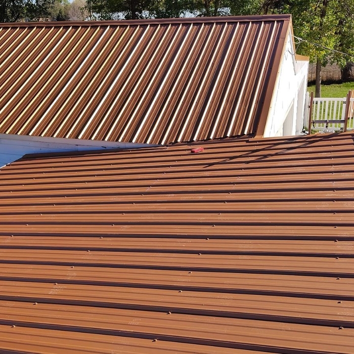 Bench blvd metal roof