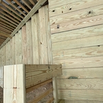 New stairs and post