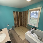 Bathroom Renovation with Structural Water Damage Remediation
