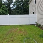 Vinyl fence 10' gate