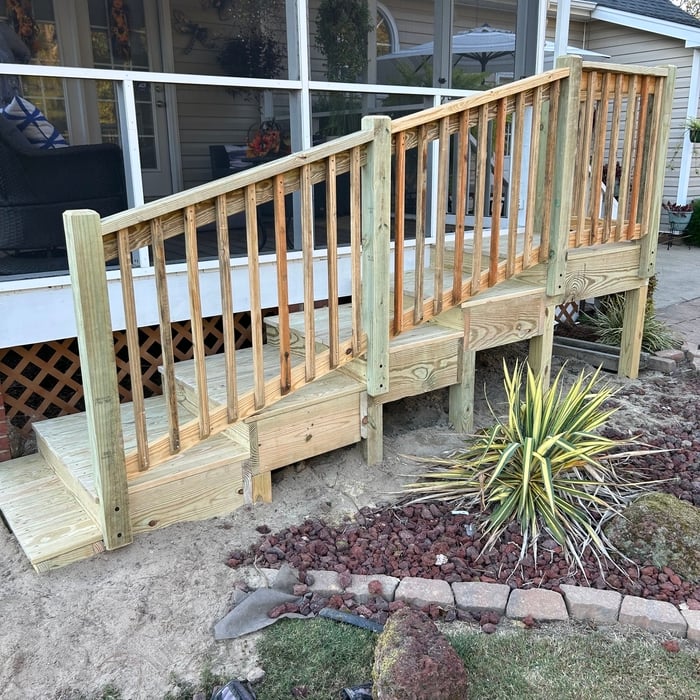 Finished Carpentry and Woodworking Project