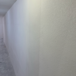 Basement remodel/ orange peel finish