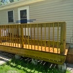 New deck