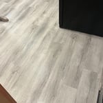 Installed flooring