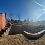 Retaining Wall, Sod Installation, & Paver Patio