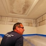 Moldy closet