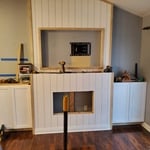Tv - Fireplace build out