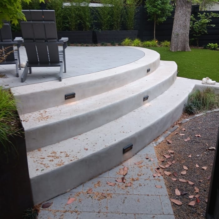 backyard remodeling with synthetic grass
