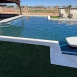 Pool, spa, sunken bar