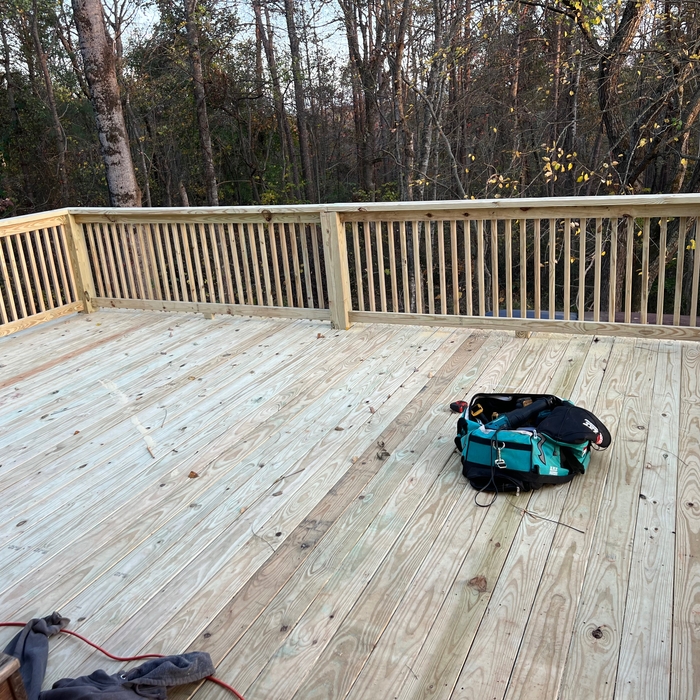 14’x20’ deck
