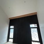 Master bedroom headboard detail.