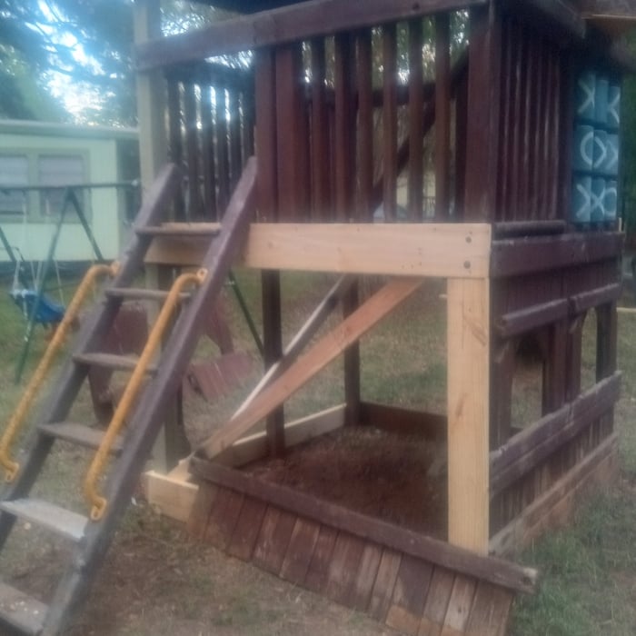 Swing set repairs