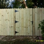 Wood Privacy fence