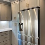 Kitchen remodel in older home in the city