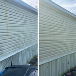 Double wide vinyl siding