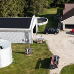 Rural solar install