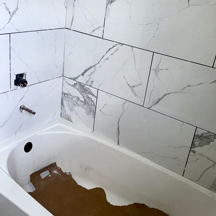 Tile Bath Install