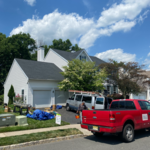 Finishing up replacing the roofing material in Bridgewater NJ
