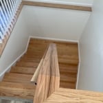 Oak staircase