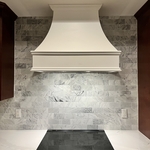 Kitchen make over, New hood range install, backsplash, and new quartz countertops