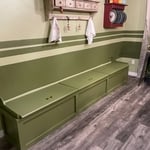 Banquette bench