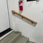 Two step handrail install.