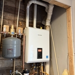 Tankless boiler Navien