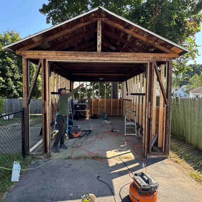 Garage refinishing