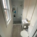 Small shower remodeling