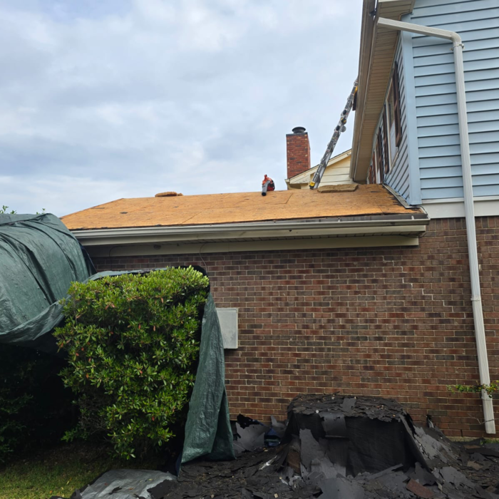 Roofing replacement & decking