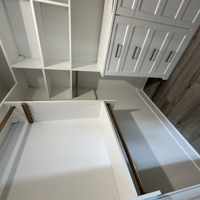 Master closet walk in