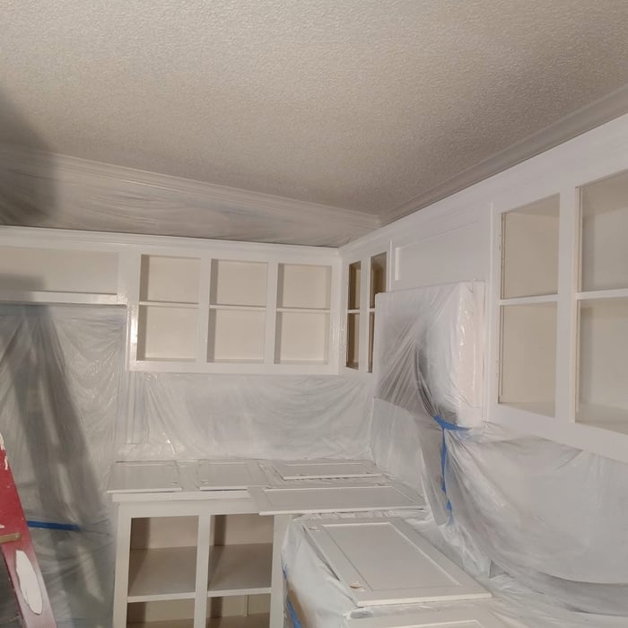 Kitchen cabinet makeover