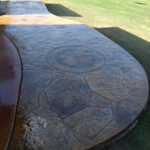 Stamped concrete