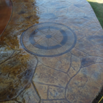 Stamped concrete