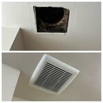 Exhaust fan retrofit