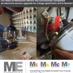 Our team at Markarian Electric has successfully completed an electrical service upgrade for a large apartment unit in Boston!