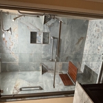 Walk in shower