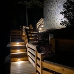 Landscape lighting job