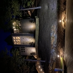 Landscape lighting job