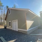New 3 car garage