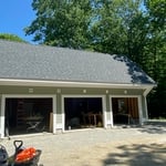 New 3 car garage